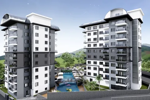 آپارتمان در  Alanya ، ترکیه 1 خوابه ، 44 متر مربع.  شماره 223534 - 3