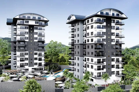 آپارتمان در  Alanya ، ترکیه 1 خوابه ، 44 متر مربع.  شماره 223534 - 5