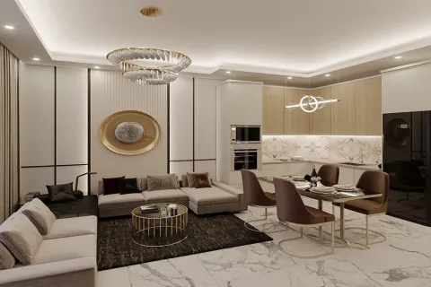 آپارتمان در  Alanya ، ترکیه 1 خوابه ، 44 متر مربع.  شماره 223534 - 18