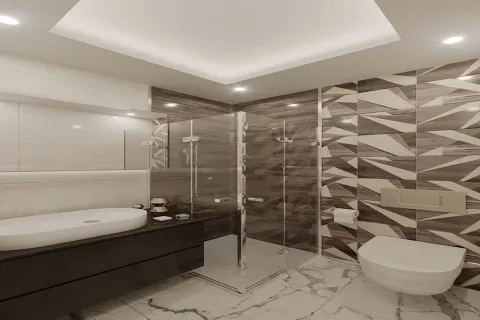 آپارتمان در  Alanya ، ترکیه 1 خوابه ، 44 متر مربع.  شماره 223534 - 10