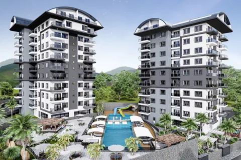 Daire  1+1  Alanya, Antalya, Türkiye №223534