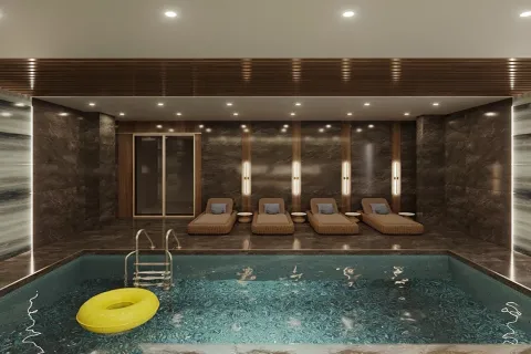 آپارتمان در  Alanya ، ترکیه 1 خوابه ، 44 متر مربع.  شماره 223534 - 30