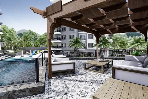 آپارتمان در  Alanya ، ترکیه 1 خوابه ، 44 متر مربع.  شماره 223534 - 6