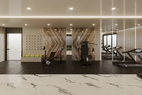 آپارتمان در  Alanya ، ترکیه 1 خوابه ، 44 متر مربع.  شماره 223534 - 23