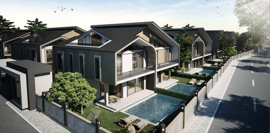 Квартира  3+1 в Мугле, Турция №223533