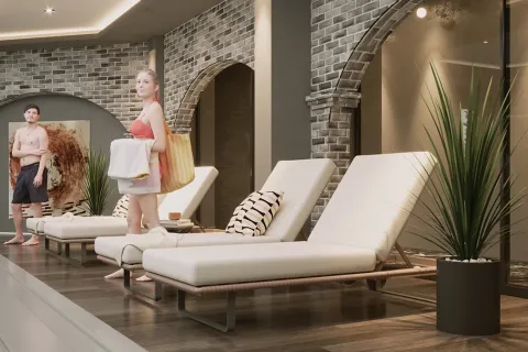 آپارتمان در  Alanya ، ترکیه 2 خوابه ، 111 متر مربع.  شماره 223536 - 30