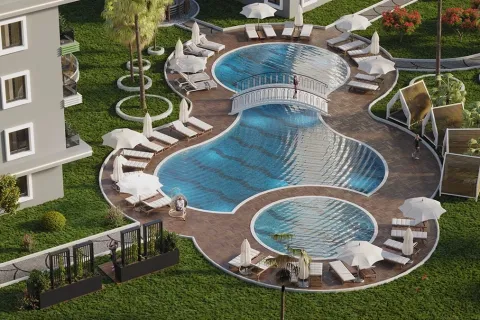 آپارتمان در  Alanya ، ترکیه 2 خوابه ، 111 متر مربع.  شماره 223536 - 18