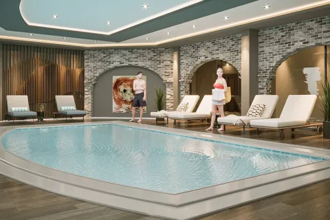 آپارتمان در  Alanya ، ترکیه 2 خوابه ، 111 متر مربع.  شماره 223536 - 29