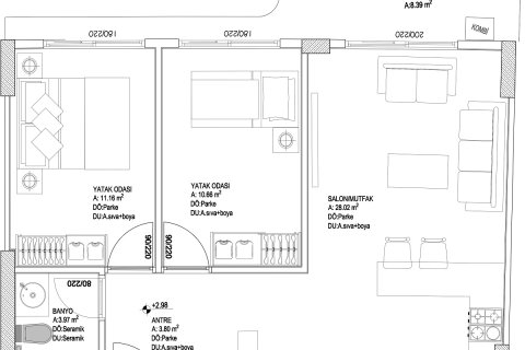 Wohnung  in Mugla, Türkei Nr. 224235 - 4