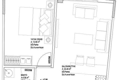 Wohnung  in Mugla, Türkei Nr. 224234 - 4