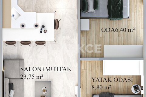 Продажа квартиры  в Анталье, Турция 1+1, 58м2, №215440 – фото 21