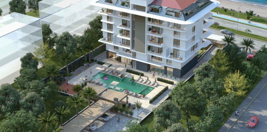 1+1 Lägenhet  i Kestel, Antalya, Turkiet Nr. 218688