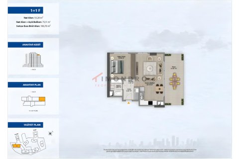 3+1 Leilighet  i Sisli, Istanbul, Tyrkia Nr. 215988 - 10