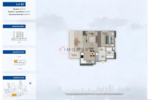 2+1 Leilighet  i Sisli, Istanbul, Tyrkia Nr. 215987 - 11