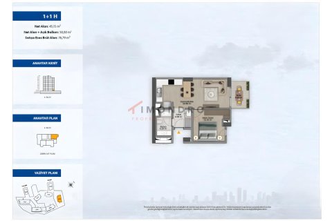 4+1 Leilighet  i Sisli, Istanbul, Tyrkia Nr. 215989 - 12