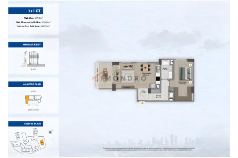 4+1 Leilighet  i Sisli, Istanbul, Tyrkia Nr. 215989 - 13