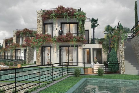 2+1 Lejlighed  i Bodrum, Mugla, Tyrkiet Nr. 222956 - 3