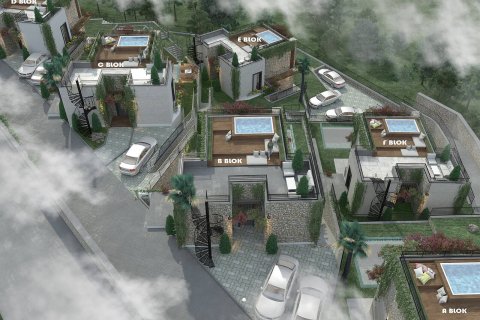 2+1 Lejlighed  i Bodrum, Mugla, Tyrkiet Nr. 222956 - 4