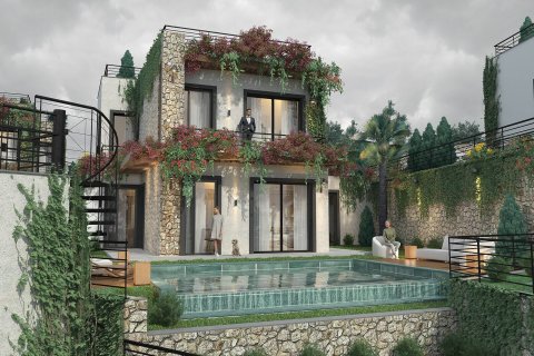 2+1 Lejlighed  i Bodrum, Mugla, Tyrkiet Nr. 222956 - 1