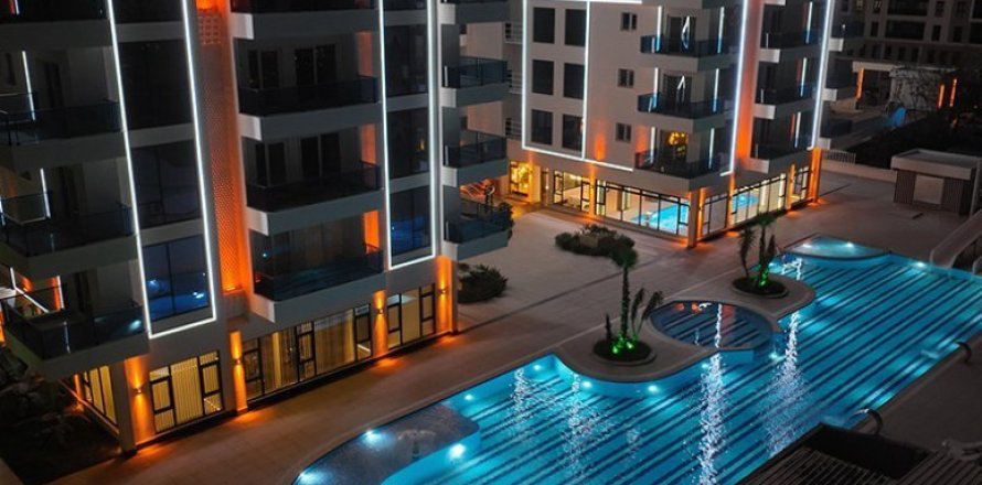 2+0 Penthouse  i Mahmutlar, Antalya, Tyrkiet Nr. 225126