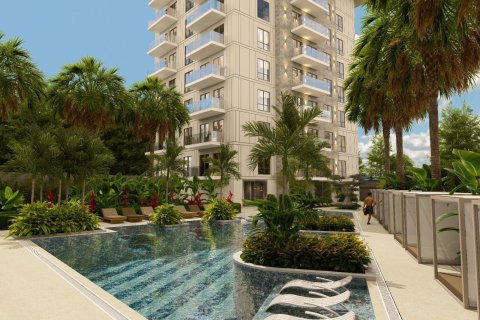 1+0 Lejlighed  i Alanya, Antalya, Tyrkiet Nr. 225125 - 6