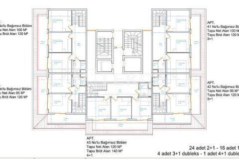 Penthouse for sale  in Alanya, Antalya, Turkey, 3 bedrooms, 130m2, No. 222275 – photo 22