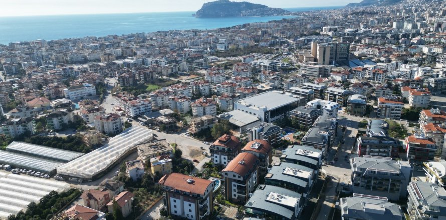 2+1 Lejlighed  i Alanya, Antalya, Tyrkiet Nr. 216704