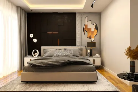 3+1 Villa  i Alanya, Antalya, Tyrkiet Nr. 219568 - 13