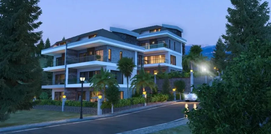 Villa  4+1  Alanya, Antalya, Türkiye №219574