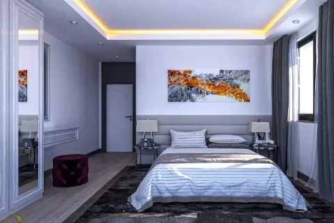 4+1 Villa  i Alanya, Antalya, Tyrkia Nr. 219572 - 13