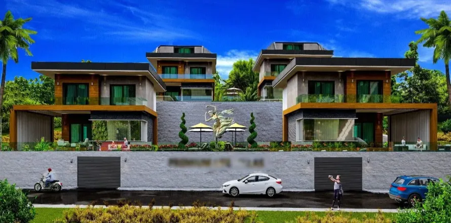 Villa  4+1  Alanya, Antalya, Türkiye №219569