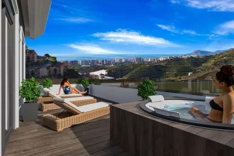 4+1 Villa  i Alanya, Antalya, Tyrkia Nr. 219570 - 5