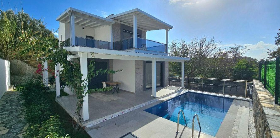 3+1 Villa in Bodrum, Mugla, Türkei Nr. 214945