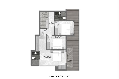 2+1 Wohnung  in Mahmutlar, Antalya, Türkei Nr. 219263 - 19