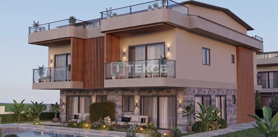 3+1 Lägenhet  i Fethiye, Mugla, Turkiet Nr. 227476