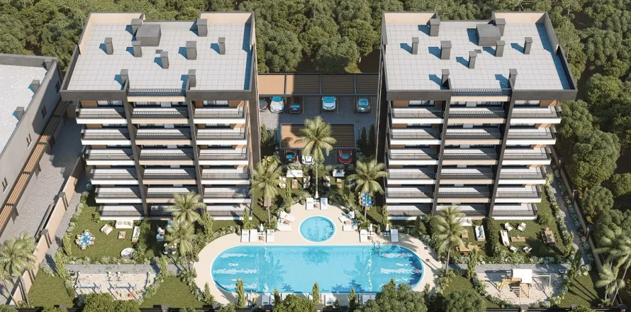 2+1 Lägenhet  i Aksu, Antalya, Turkiet Nr. 220336