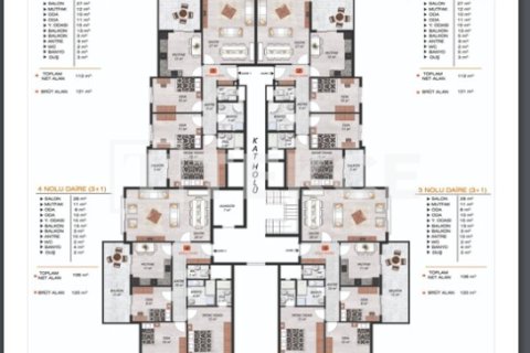 Daire  3+1  Beşikdüzü, Trabzon, Türkiye №215635 - 23