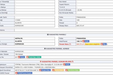 Продажа квартиры  в Аланье, Анталье, Турция, 625м2, №213044 – фото 22
