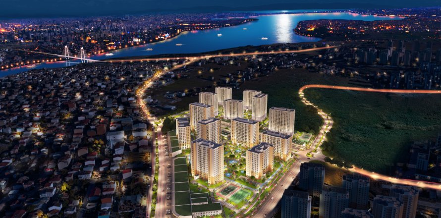 4+1 Lejlighed  i Istanbul, Tyrkiet Nr. 218398