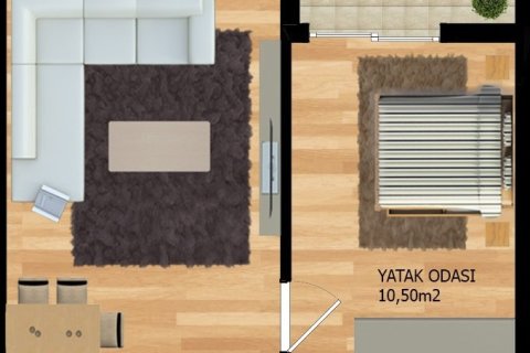 Daire   Muğla, Türkiye №224166