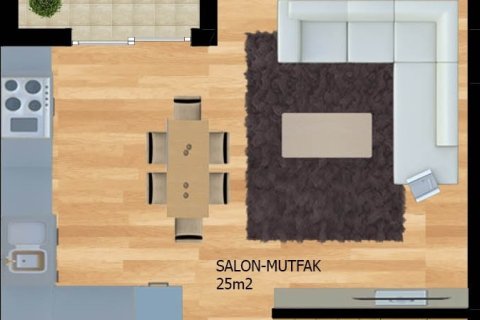 Daire   Muğla, Türkiye №224161