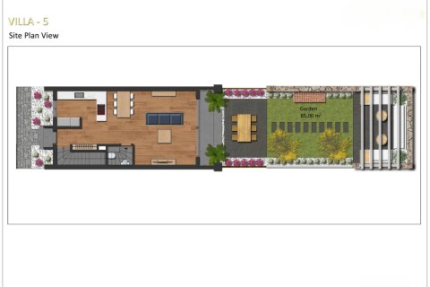 4+1 Takvåning i Sida, Antalya, Turkiet Nr. 184410 - 16