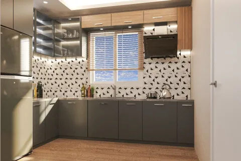 آپارتمان در  Kepez ، ترکیه 1 خوابه ، 64.5 متر مربع.  شماره 223815 - 2