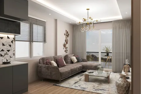 آپارتمان در  Kepez ، ترکیه 1 خوابه ، 64.5 متر مربع.  شماره 223815 - 10