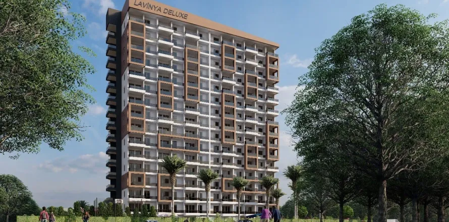 آپارتمان در  Kepez ، ترکیه 1 خوابه ، 64.5 متر مربع.  شماره 223815