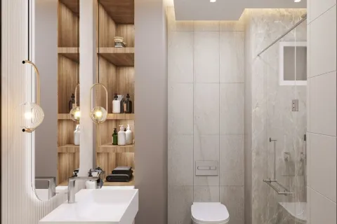 آپارتمان در  Kepez ، ترکیه 1 خوابه ، 64.5 متر مربع.  شماره 223815 - 5