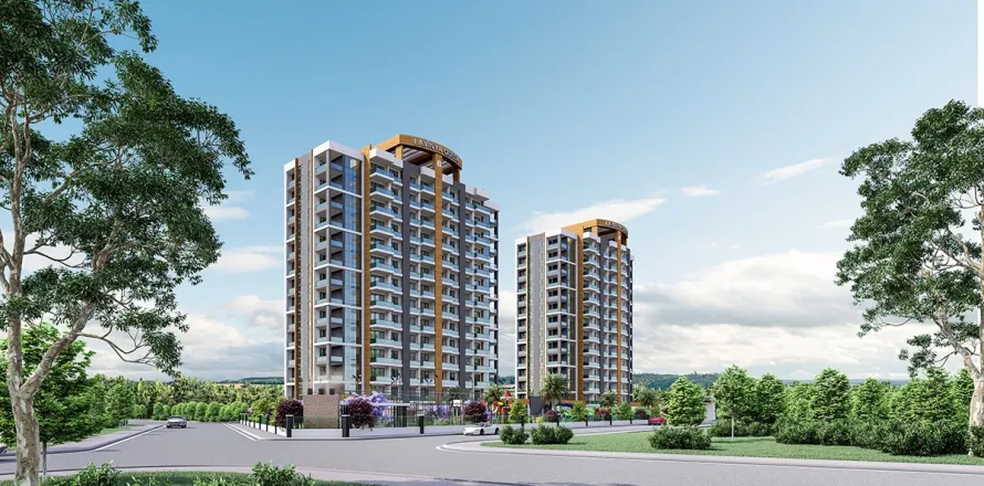 آپارتمان در  Kepez ، ترکیه 1 خوابه ، 75 متر مربع.  شماره 223816