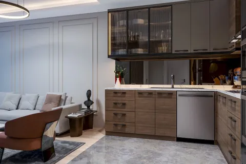 آپارتمان در  Kepez ، ترکیه 1 خوابه ، 75 متر مربع.  شماره 223816 - 11