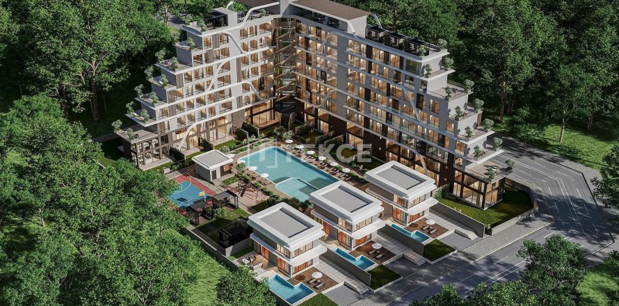 Квартира  2+1 в Аксу, Анталья, Турция №221461