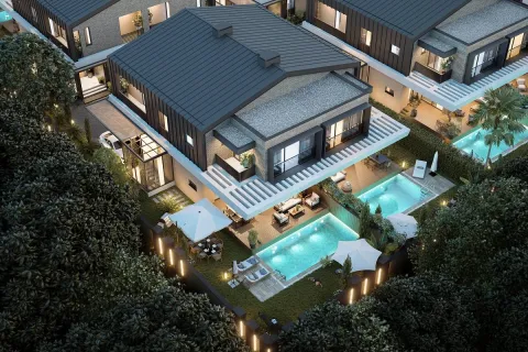 آپارتمان در  Mugla ، ترکیه 4 خوابه ، 350 متر مربع.  شماره 223472